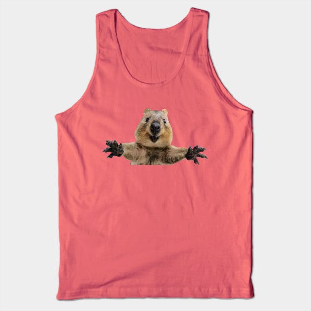 Quokka welcoming arms Tank Top by ballooonfish